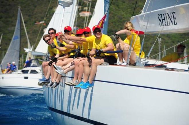 Shine, Giles Redpath's Grand Soleil 56 - BVI Spring Regatta and Sailing Festival © Todd VanSickle / BVI Spring Regatta http://www.bvispringregatta.org